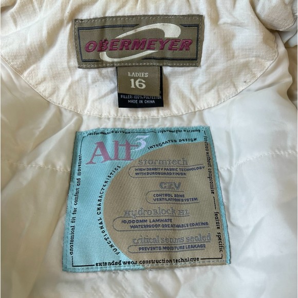 Obermeyer Stormtech ski jacket for women. SZ 16. GUC. - Picture 9 of 10